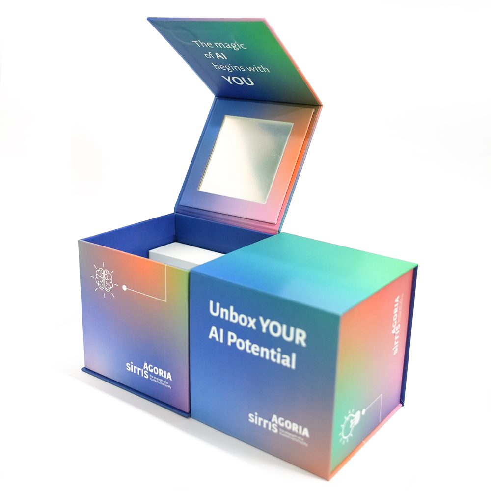 定制可折叠瓦楞鞋类礼品盒