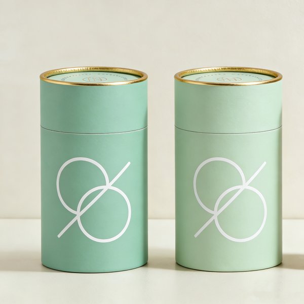 定制纸筒 纸质包装筒 食品级密封纸罐可印logo