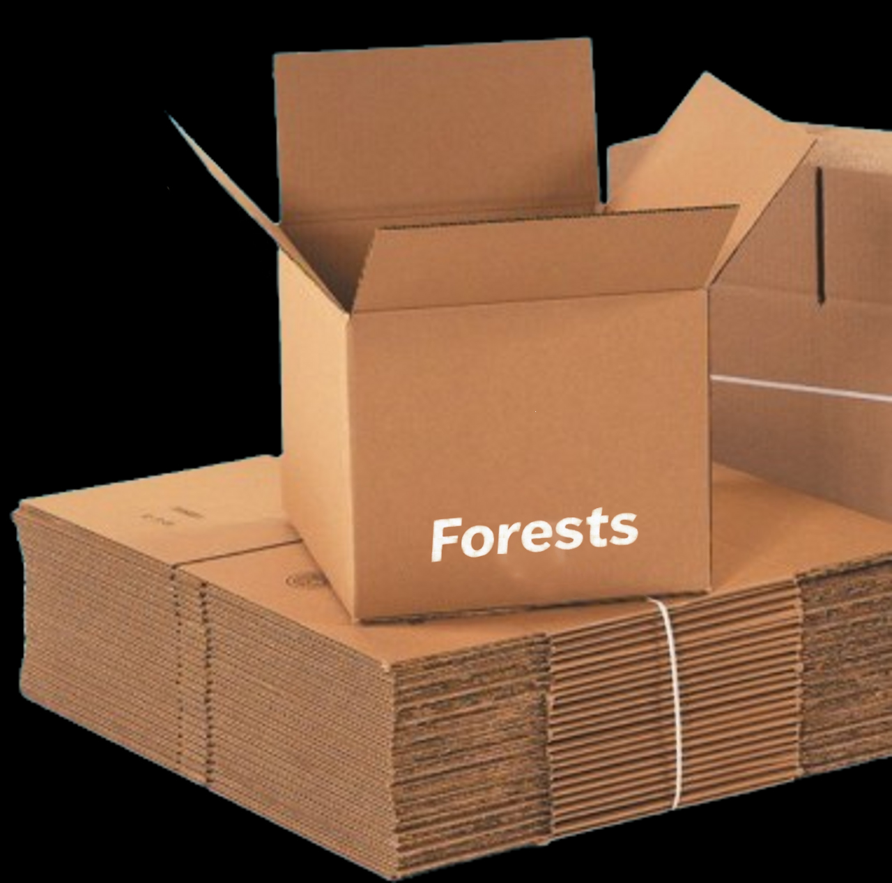 蓝色纸箱 企业定制款 批量供应可印logo 多场景商务包装纸箱厂家直供